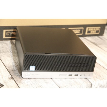 PC Completo HP ProDesk 400 G4 SFF + Monitor 24" + Tastiera e Mouse | Pronto all'Uso